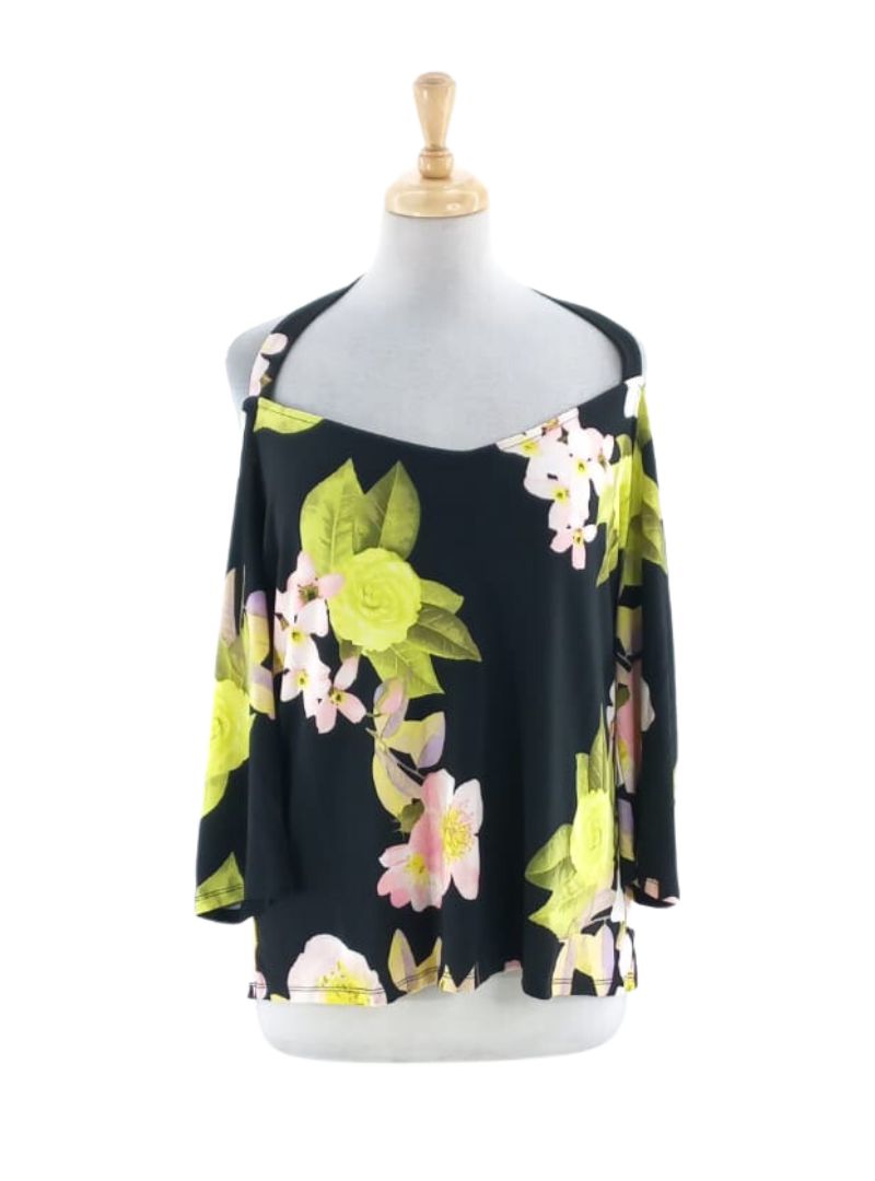 FLORAL OFF THE SHOULDER BLOUSE