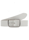 S.oliver Ladies Genuine Leather Belt - White