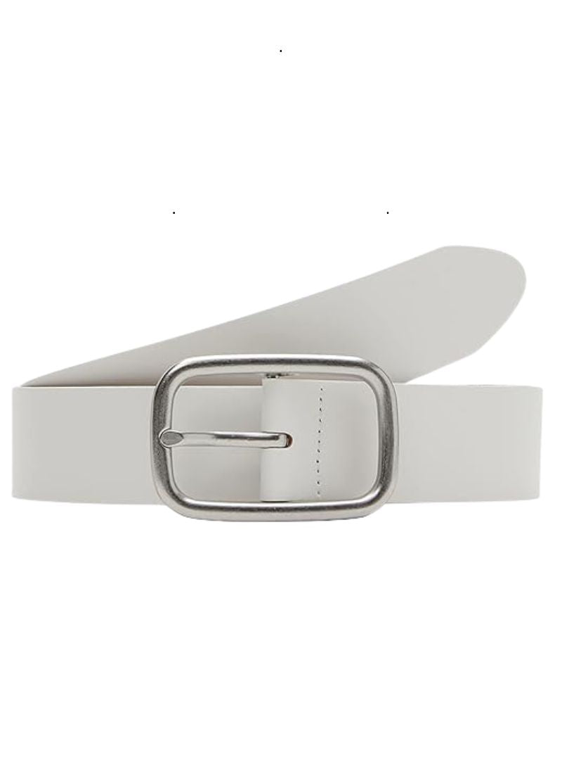 S.oliver Ladies Genuine Leather Belt - White