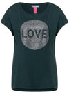 TEXTURED ''LOVE'' TEE