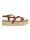 ESPADRILLE PLATFORM SANDALS