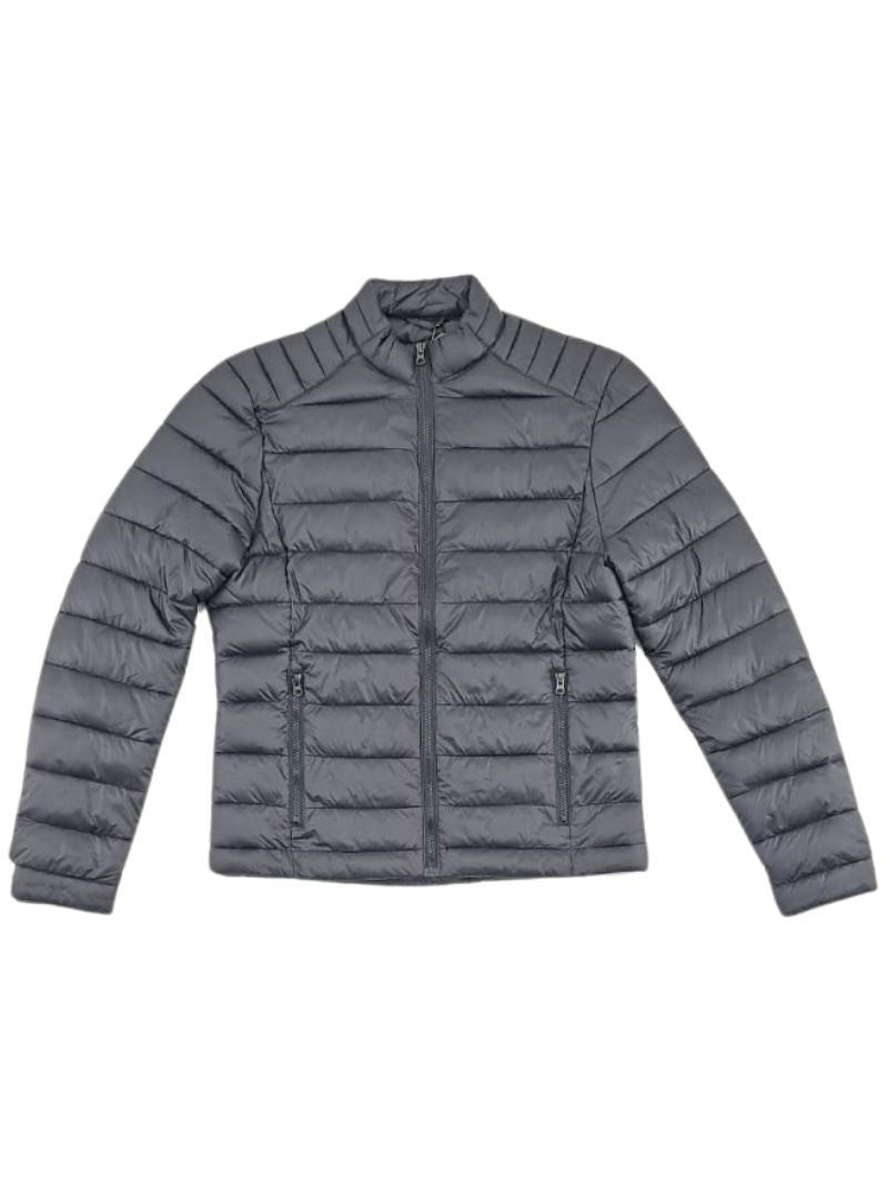 BASIC SOLID PUFFER JACKET