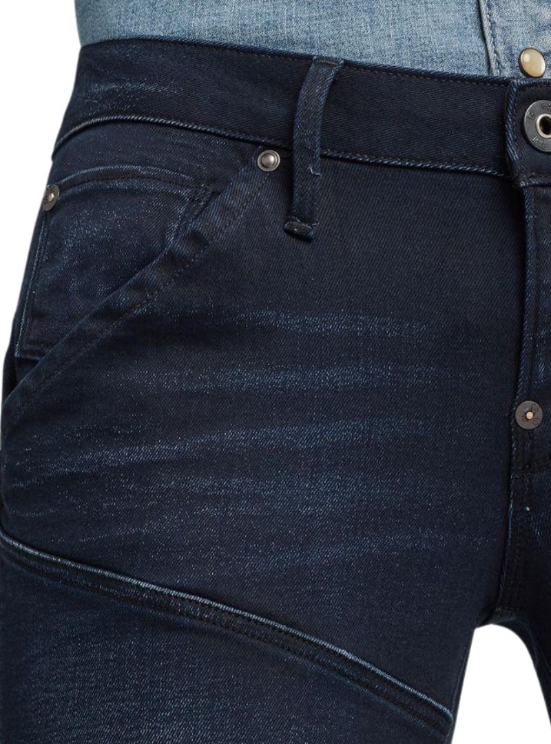 HERITAGE EMBRO TAPERED DENIM