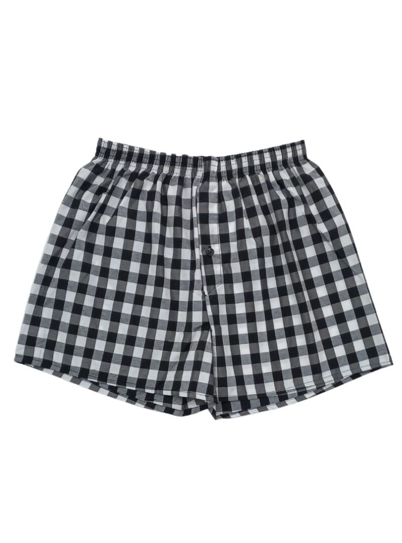 CHECKERD BOXERS