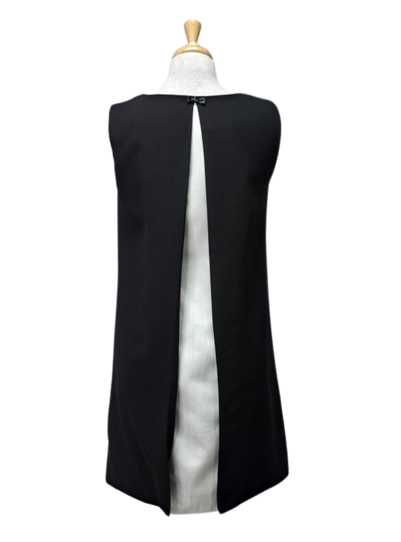 Ada Gatti Ladies Back Detail Dress - Black