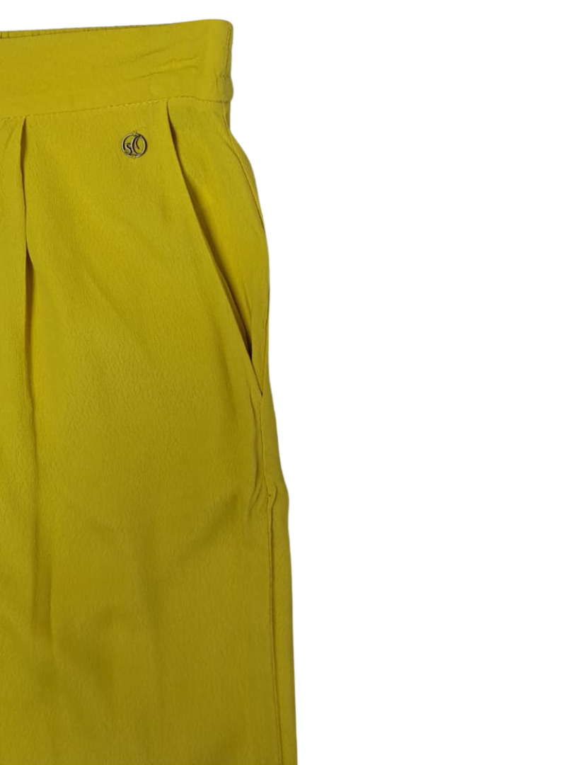 S.Oliver Ladies Summer Pants - Yellow