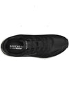 Skechers Mens Uno Revolution-Airy Sneaker - Black/White