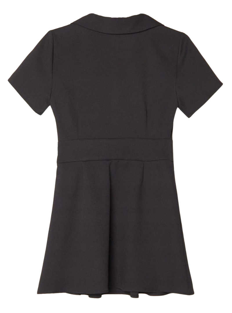 Cropp Ladies Short Sleeve Dress - Black