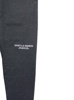 LOGO EMBROIDED FLEECE BOTTOM