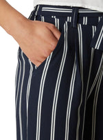 STRIPPED DETAILED TROUSER