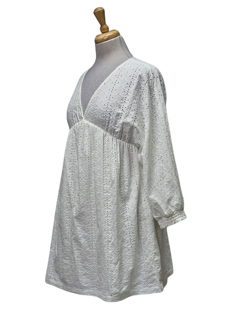 House Brand Ladies Dress - White