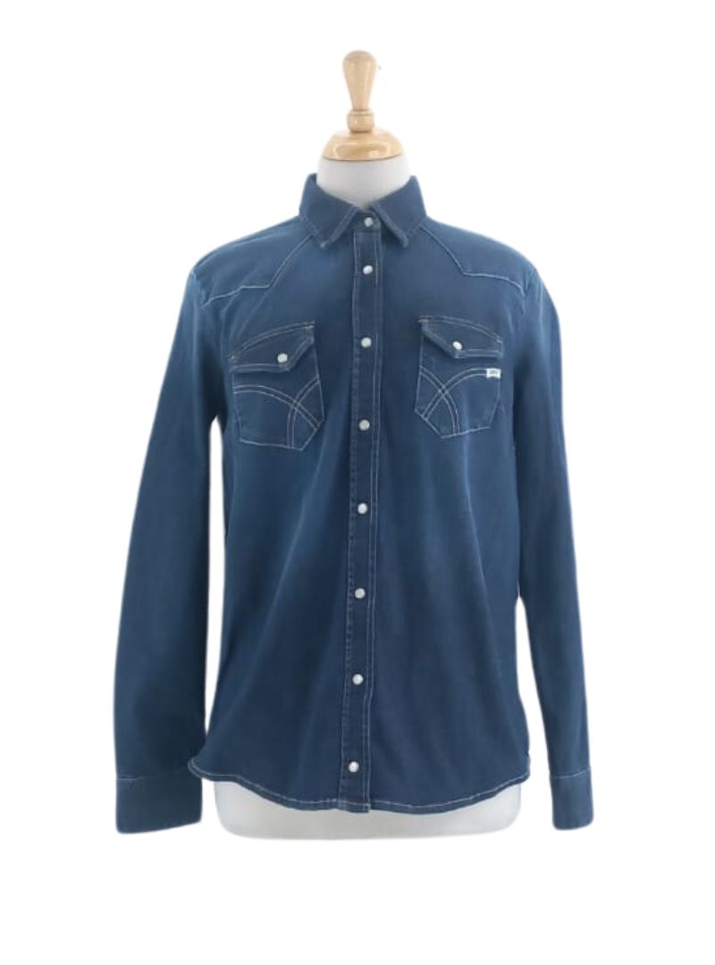 LONG SLEEVE DENIM SHIRT