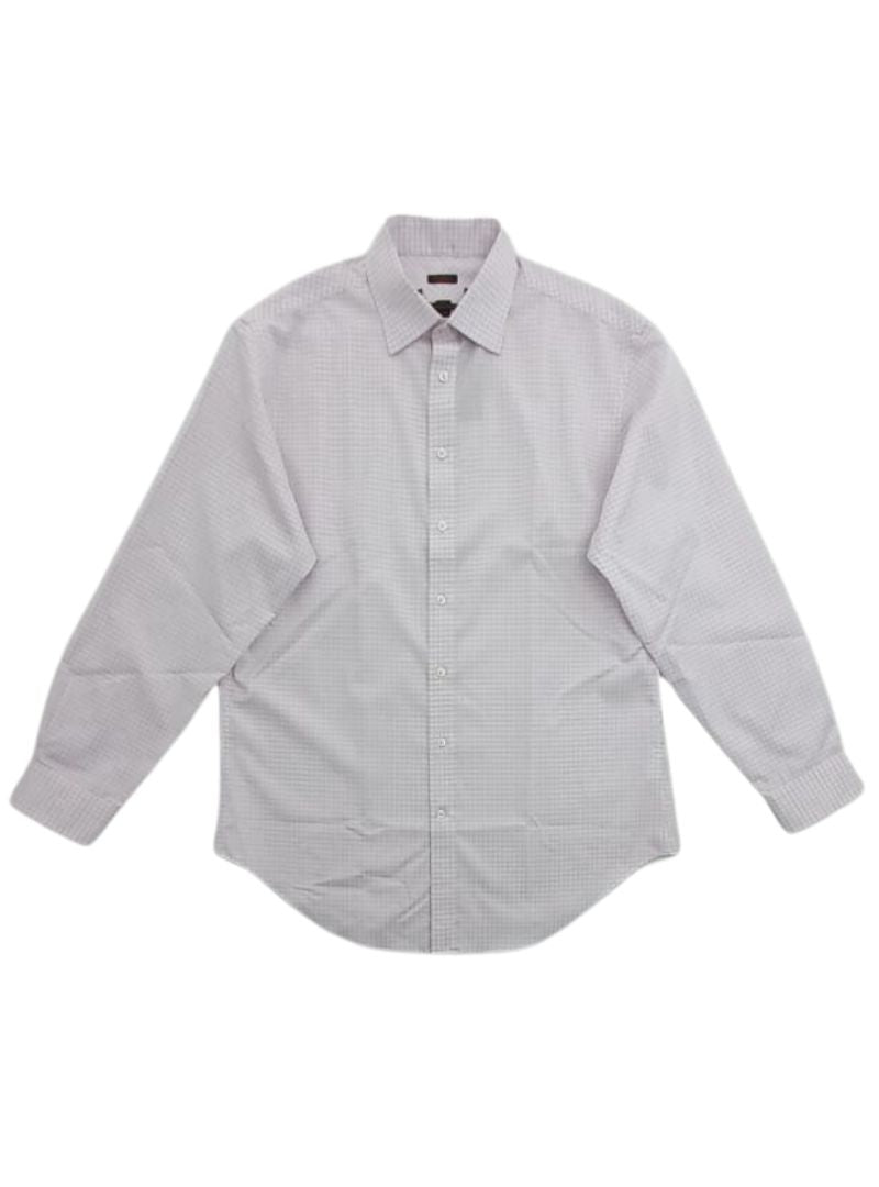 CHECKER TAILOR FIT LONG SLEEVE SHIRT