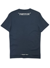 International Brand #Cutlable Mens Printed Tee - Navy