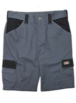 Dickies Mens Double Pocket Shorts - Grey/Black