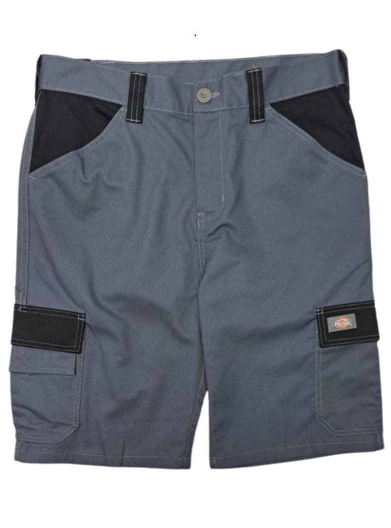 Dickies Mens Double Pocket Shorts - Grey/Black