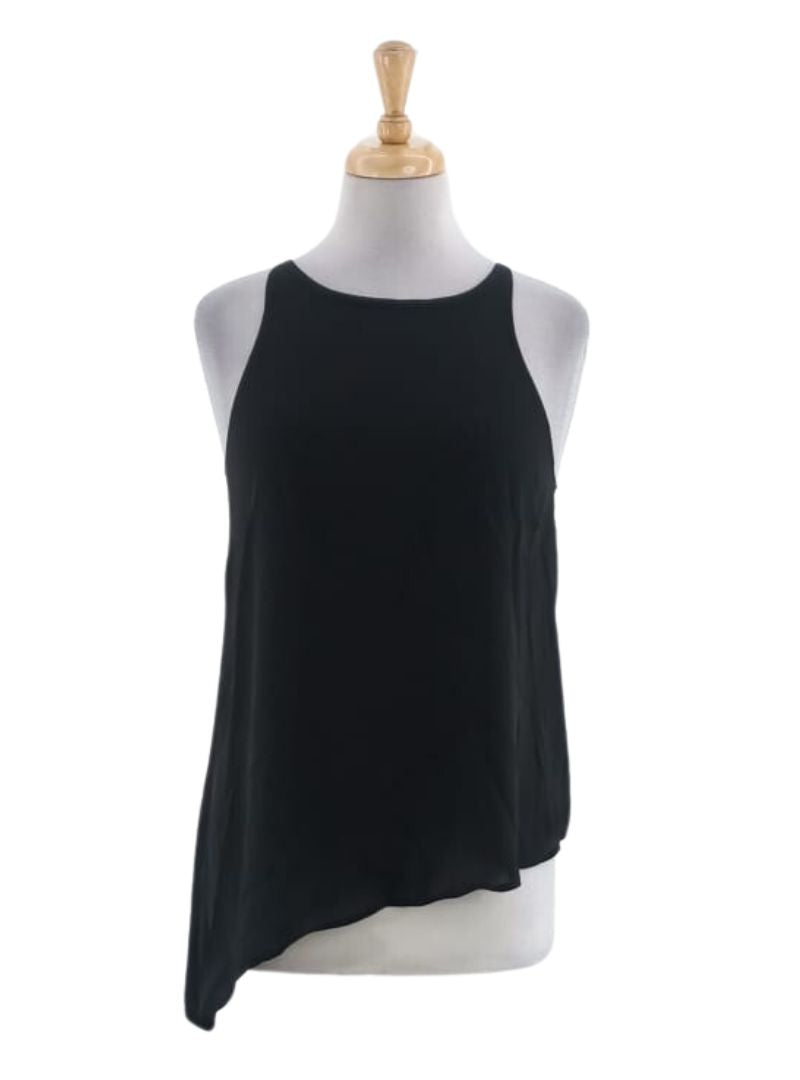 SLEEVELESS HALTER NECK BLOUSE