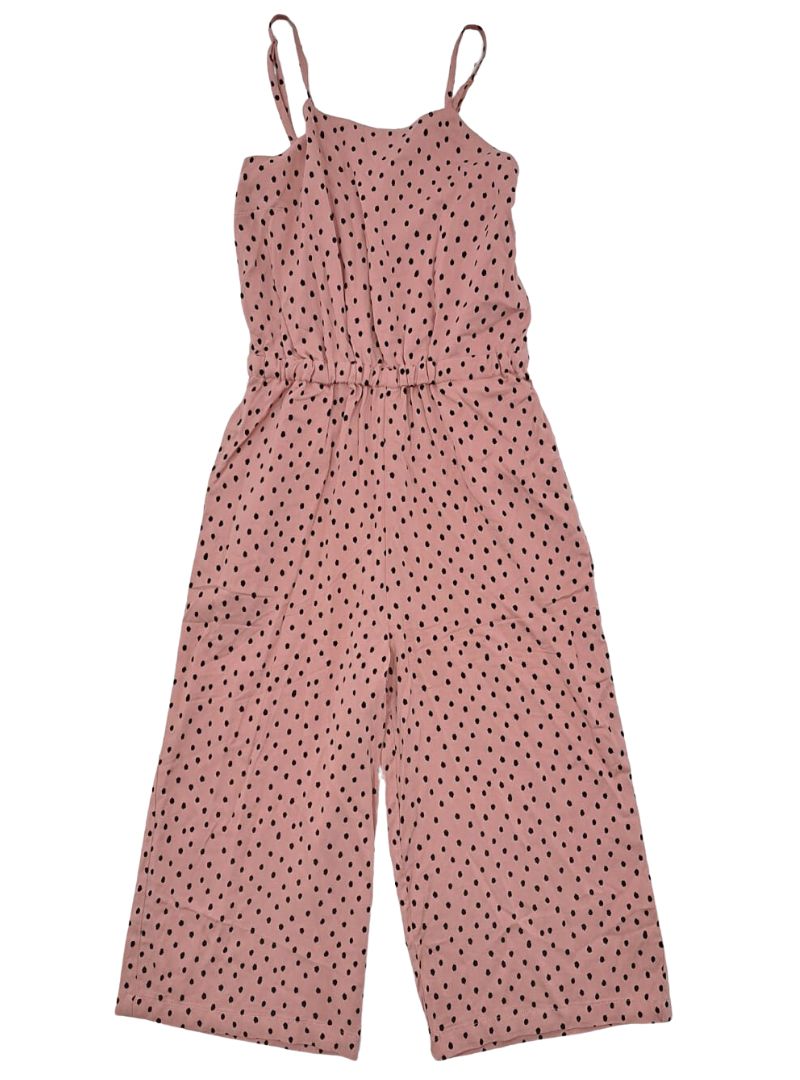 SPOTTED DETAILED CAMI JUMPSUIT