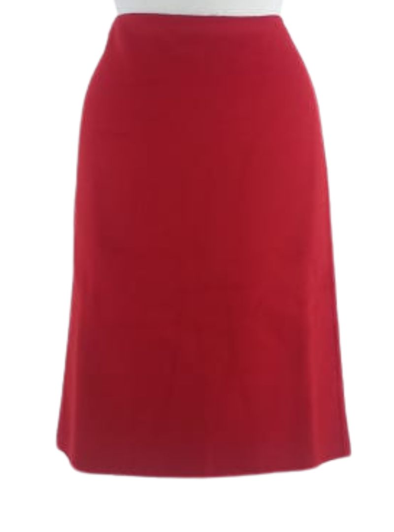 BASIC WOOL BLEND SKIRT