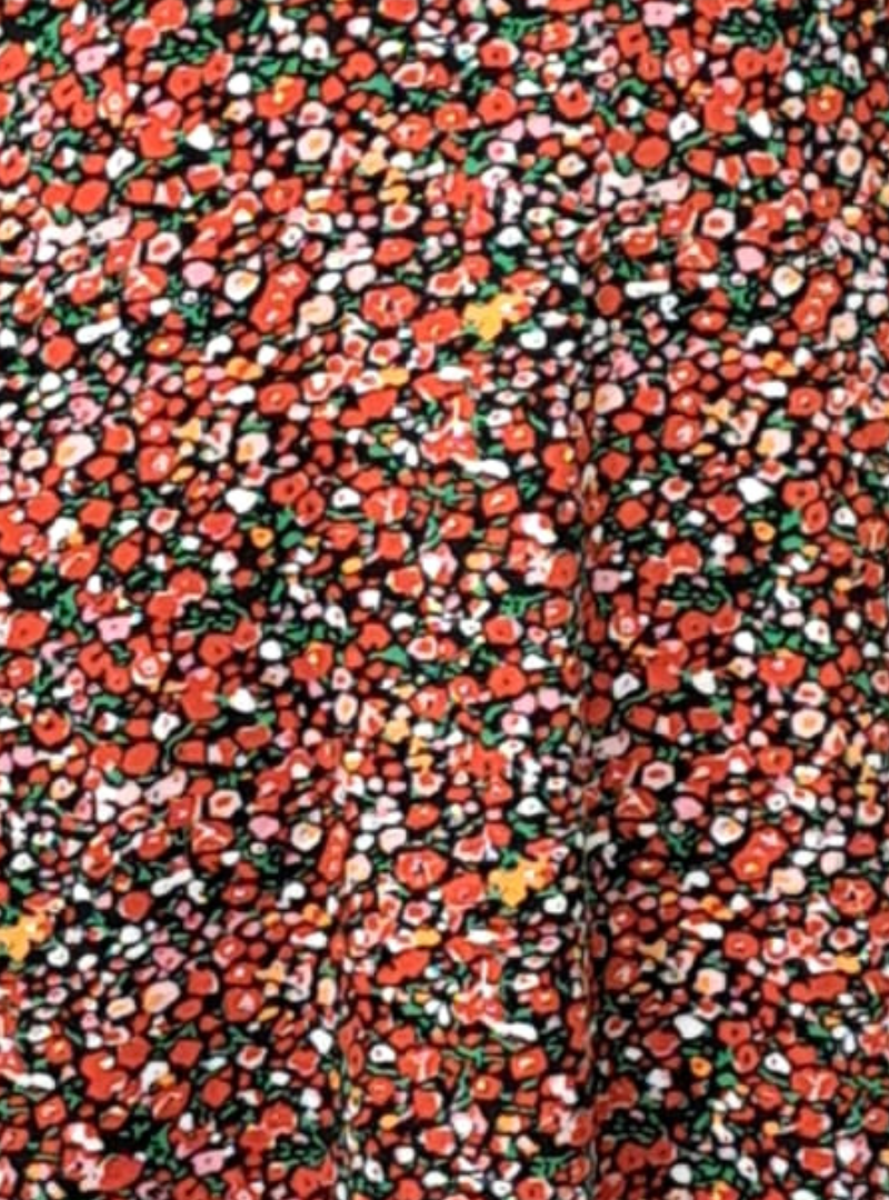 Inside Ladies Floral Dress - Red