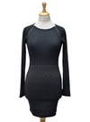 Inside Ladies Zip Detail Dress - Black