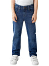 Name It Kids Adjustable Regular Straight Jeans - Blue
