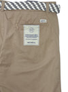 Mcneal Mens Formal Shorts With Belt - Beige