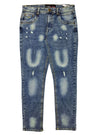 Lamazzi Denim Mens Slim Fit Jean - Blue