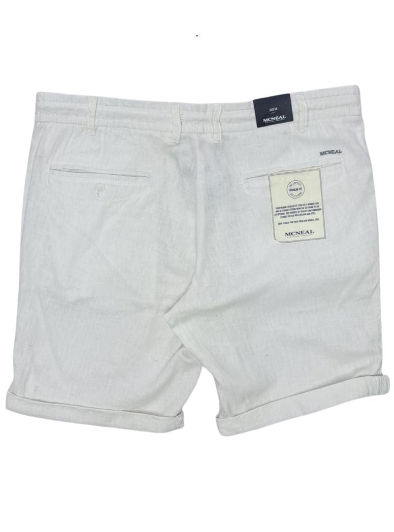 Mcneal Mens Bermuda Shorts - White