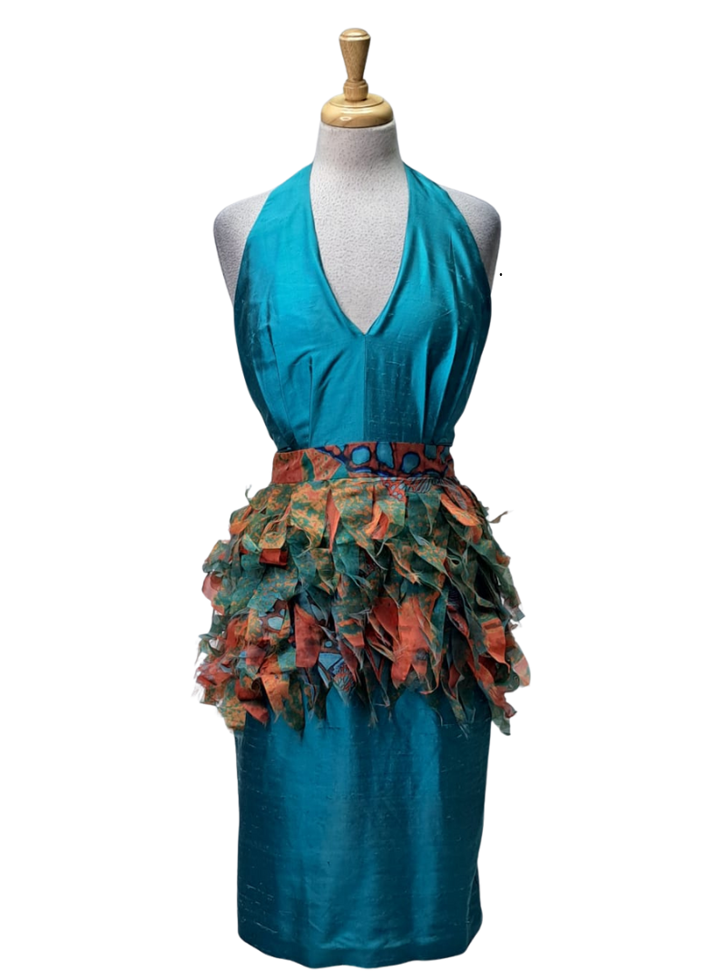 Vanessa Gounden Sample Dress - Multi Color