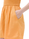 Swedish Brand Ladies Shorts Jumpsuit - Orange
