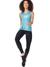 Sleeveless Loose Fit Active Tee