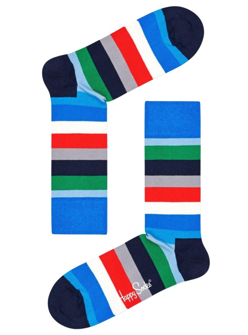 MULTI COLOR STRIPED SOCKS