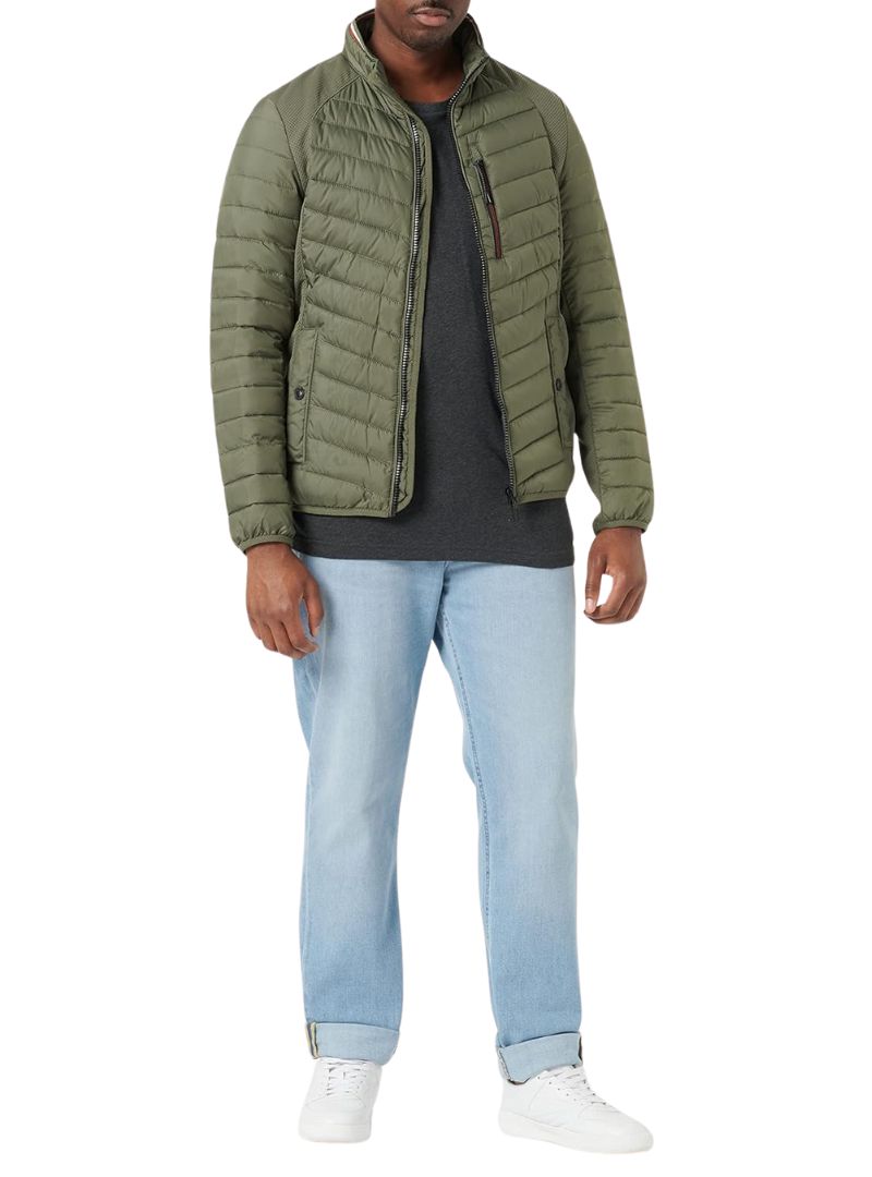 DETAILED LIGHT PUFFER JACKET