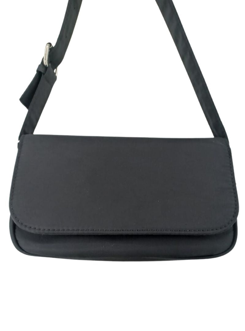 NYLON FLIP SHOULDER BAG