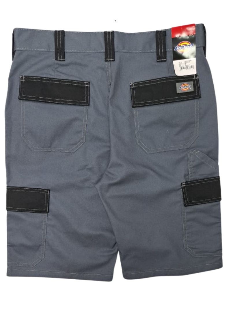 Dickies Mens Double Pocket Shorts - Grey/Black