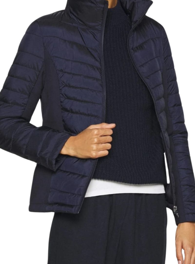 SOLID COMBO PUFFER JACKET