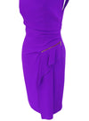 SLEEVELESS ZIP DETAILED DRESS