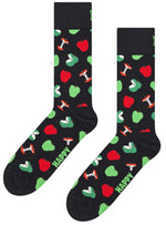 DETAILED APPLE PRINT SOCKS