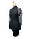 Inside Ladies Knitted Dress - Black
