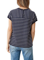 TEXTURED STRIPED TEE