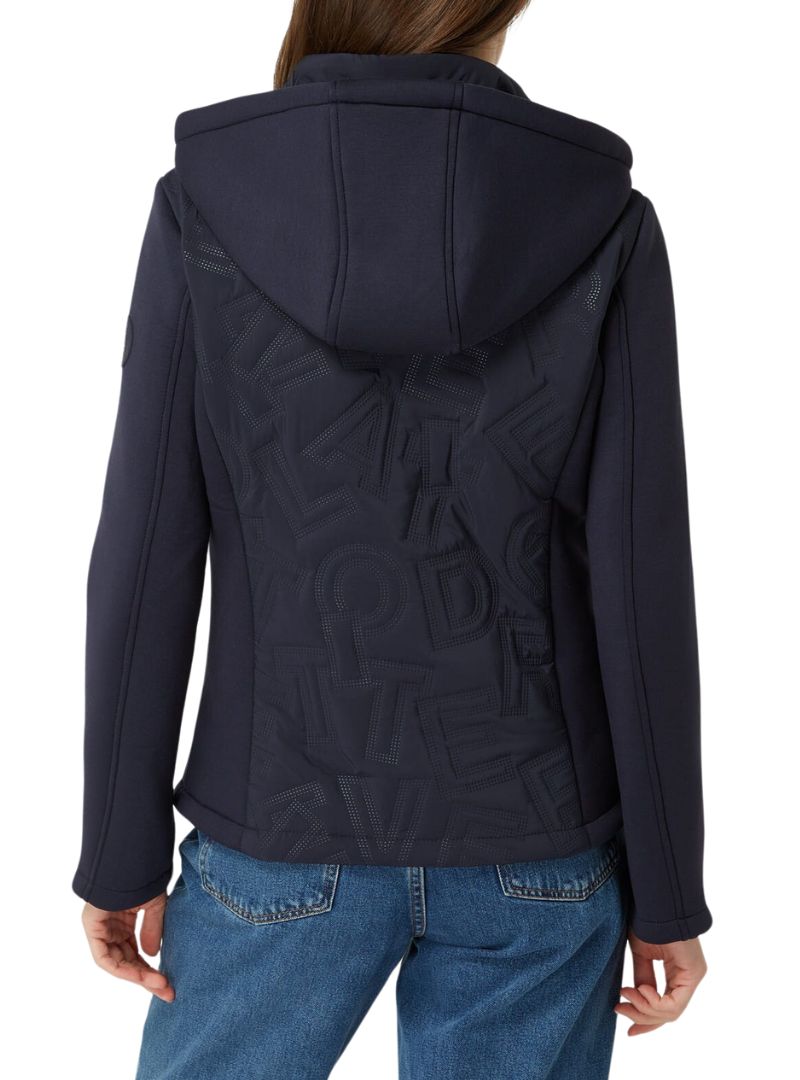 COMBO ZIP HOODED JACKET