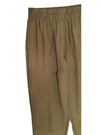 Lascana Ladies High Waist Casual Trouser - Olive Green