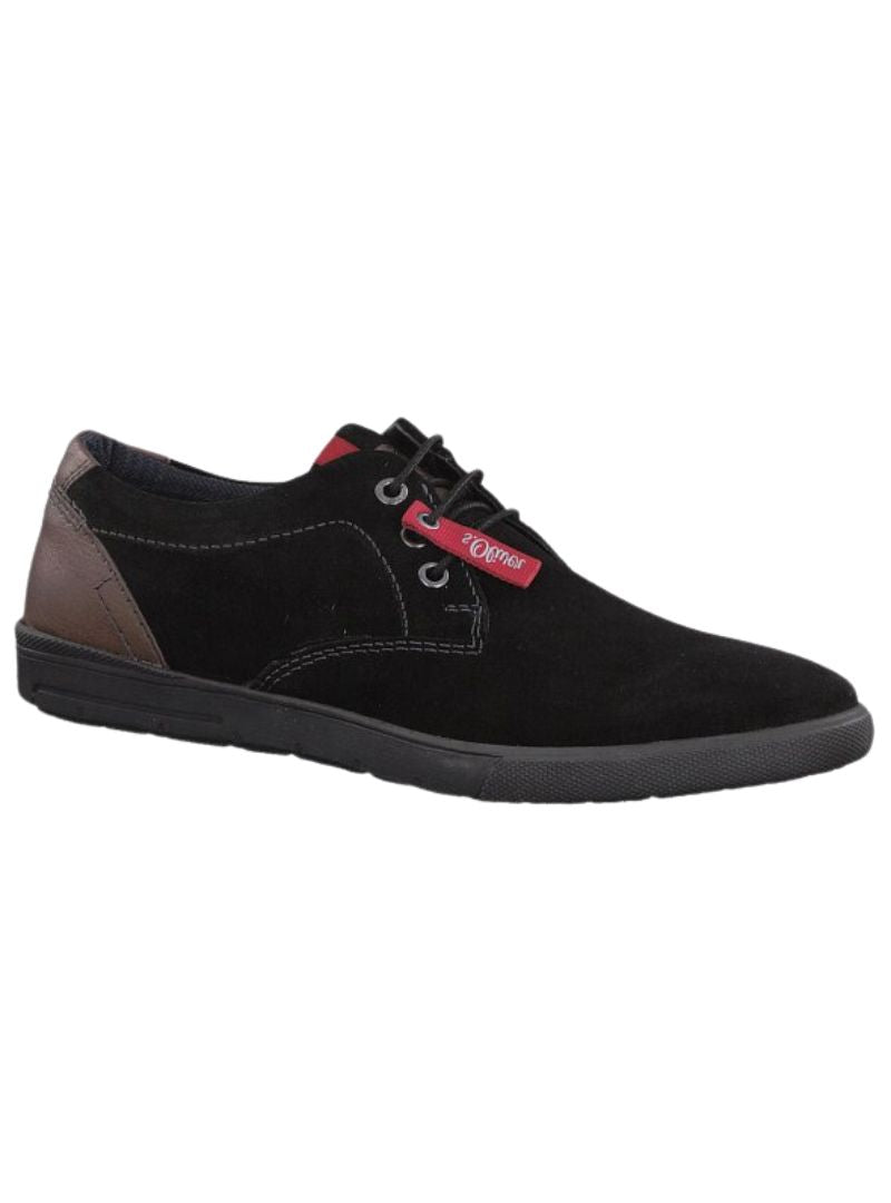 SUEDE LOW LACE UP SHOE