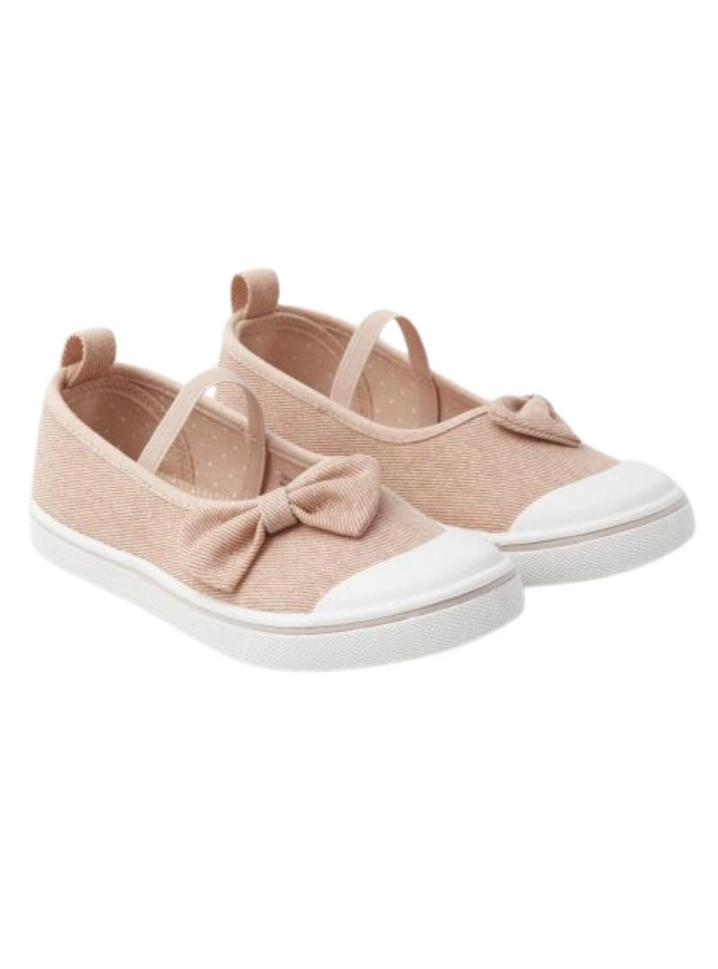 BOW DETAIL SLIP ON SHOE