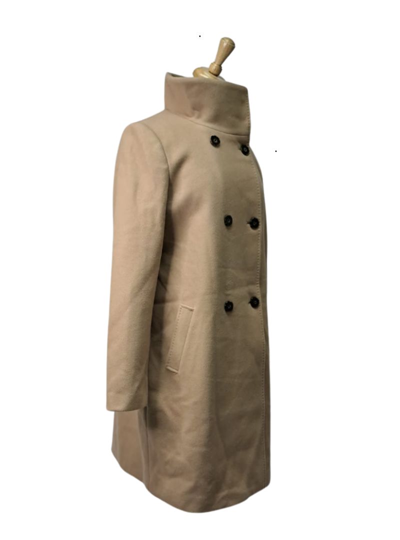 S.oliver Ladies Double Buttoned Coat - Beige