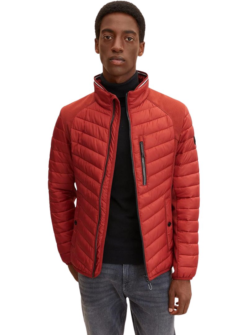 DETAILED LIGHT PUFFER JACKET