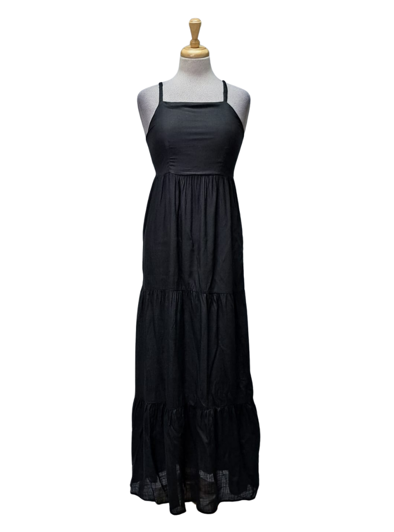 Terranova Ladies Maxi Dress - Black