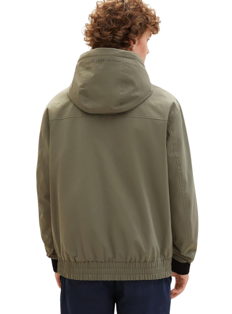 HOODED WINDBREAKER JACKET