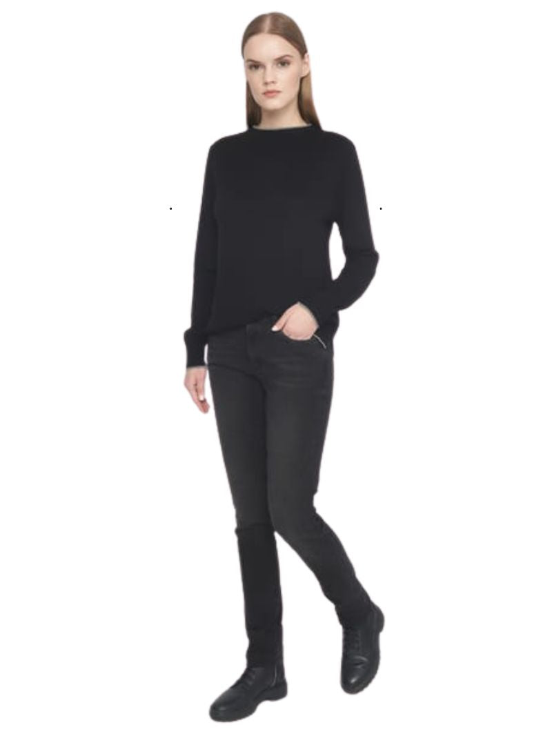 S.oliver Ladies Betsy Slim Fit Jean  Black/Grey